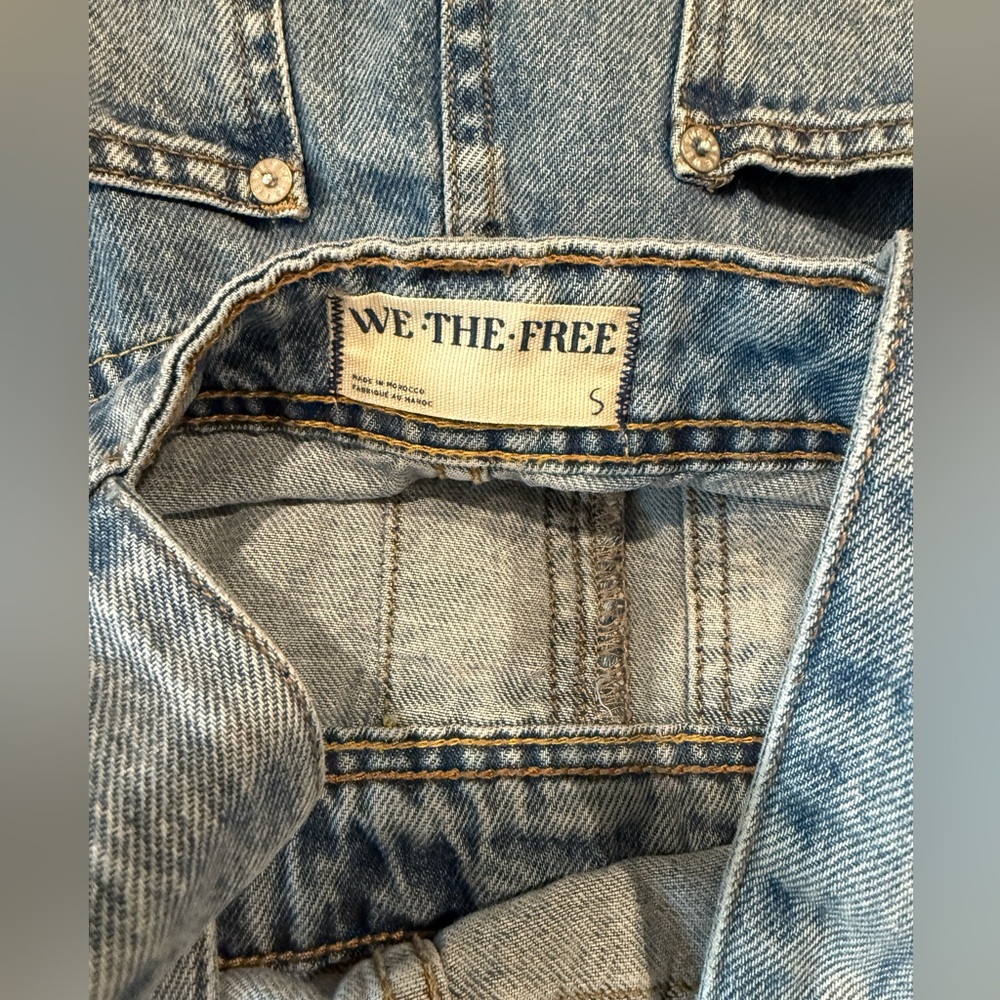 We the Free BARDOT DENIM SKIRTALL - Picture 2 of 6